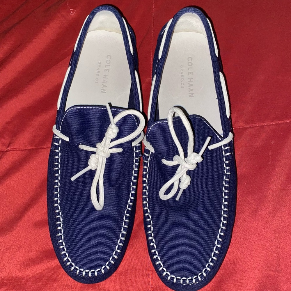 Used Cole Haan Mens Loafer/Driver shoe size 10.5